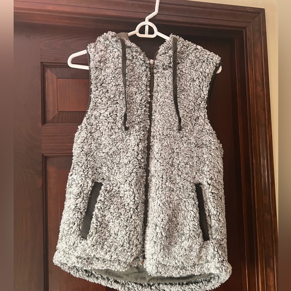 Mia &Tess Sherpa vest